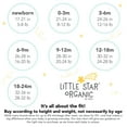 thumbnail image 2 of Little Star Organic Baby Toddler Girl Snug Fit Cotton Long Sleeve Pajamas, 2pc Set, 2 of 4