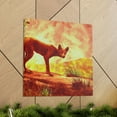 thumbnail image 6 of Dhole in Moonlight Scene - Canvas, 6 of 10