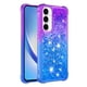 thumbnail image 2 of Funda para Samsung Galaxy A55 5G Transparente con Brillos Carcasa Protectora Antigolpes con Glitter Brillante, 2 of 5