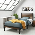 thumbnail image 6 of Zinus 35" Kai Bamboo and Metal Platform Bed Frame, Twin, 6 of 11