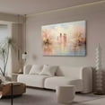 thumbnail image 3 of Abstract Art Modern Decorative Painting Four Women Walking In The Sea Of Flowers Framed Canvas Poster Bedroom Decor Sports Landscape Office Room Decor Gift,Frame-style,20x30inch(50x75cm), 3 of 8