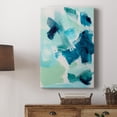 thumbnail image 5 of Teal Composition II Premium Gallery Wrapped Canvas - Ready to Hang, 5 of 9