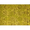 thumbnail image 1 of Ahgly Company Machine Washable Indoor Rectangle Abstract Yellow Modern Area Rugs, 2' x 4', 1 of 4