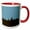 Red/White, variant on 3drose, New York City Skyline - Cities, 15oz Mug