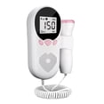 thumbnail image 4 of Monitor de latido del corazón fetal, monitor de frecuencia cardíaca fetal, detector de latido del corazón del sonido fetal, monitor de latido del corazón del bebé, máxima comodidad, 4 of 5