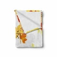 thumbnail image 2 of Fall Soft Flannel Fleece Throw Blanket, Autumn Themed Pattern Chestnut Oak Maple Leaves and Berries Corner Design Elements, Cozy Plush for Indoor and Outdoor Use, 50" x 60", Multicolor, by Ambesonne, 2 of 6