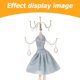 thumbnail image 3 of unbranded Jewelry Display Holder Stand Vintage En Para Organizar Y Mostrar Collares Y Colgantes, 3 of 8