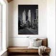 thumbnail image 2 of Elephant Stock Gooderham Flatiron Building Ii Wall Art - Vertical Canvas Wall Art - Living Room Wall Decor - Architecture Canvas - Gray And Black Decor By Brian Carson - 32" x 48", 2 of 8