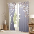 thumbnail image 3 of Manfei Chic Floral Daisy Girl Blackout Curtains Set of 2 (52x84 Each),Vintage Aesthetics Window Curtains,Spring Garden Curtains and Drapes,Lightweight Room Decor, 3 of 6
