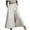 R145/White, variant on Vividxx Pants For Women Fashion Striped Patchwork Loose Casual High Waist Pocket Elastic Waist Ankle Length Trousers Casual Trousers