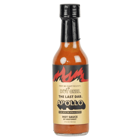 Hot Ones Last Dab Apollo Hot Sauce, The Only Hot Sauce in the World Made with the Apollo Pepper, 5 Fl oz Bottle (1-Pack)