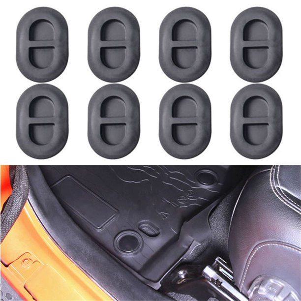 GLFILL 6Pcs for Jeep Wrangler Jk Jl Floor Plug Rear Floor Pan Body Plug