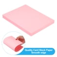 thumbnail image 3 of 3.5"x2" Printable Business Cards, 50 Cards Perforated Card Stock Paper for Laser and Inkjet Printer 180gsm, Pink, 3 of 7