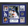 Yasiel Puig Los Angeles Dodgers Framed 5-Photo Collage with Piece of Game-Used Ball - Fanatics Authentic Certified