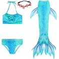 thumbnail image 1 of Girls' Standard Swimming Mermaid Tail Sets_Special Gift, 1 of 1