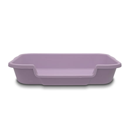UPC: 0780392017519 | Kitty Go Here Senior Cat Litter Box for Cats Who Can t Cope With A Traditional Litter Box Lavender