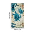 thumbnail image 3 of Yeciiwht Microfiber Beach Towel 28"x59" - Double Sided Velour Large Rectangular Thick Quick Dry Soft Absorbent Sandproof Beach Towels, 3 of 6