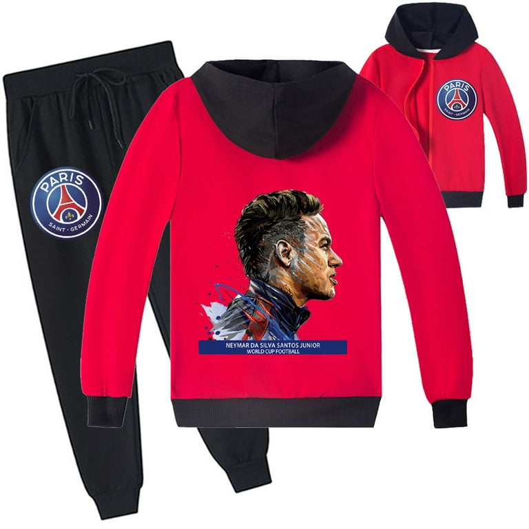Bzdaisy Neymar Zipper Jacket & Trousers Set - Stylish Football