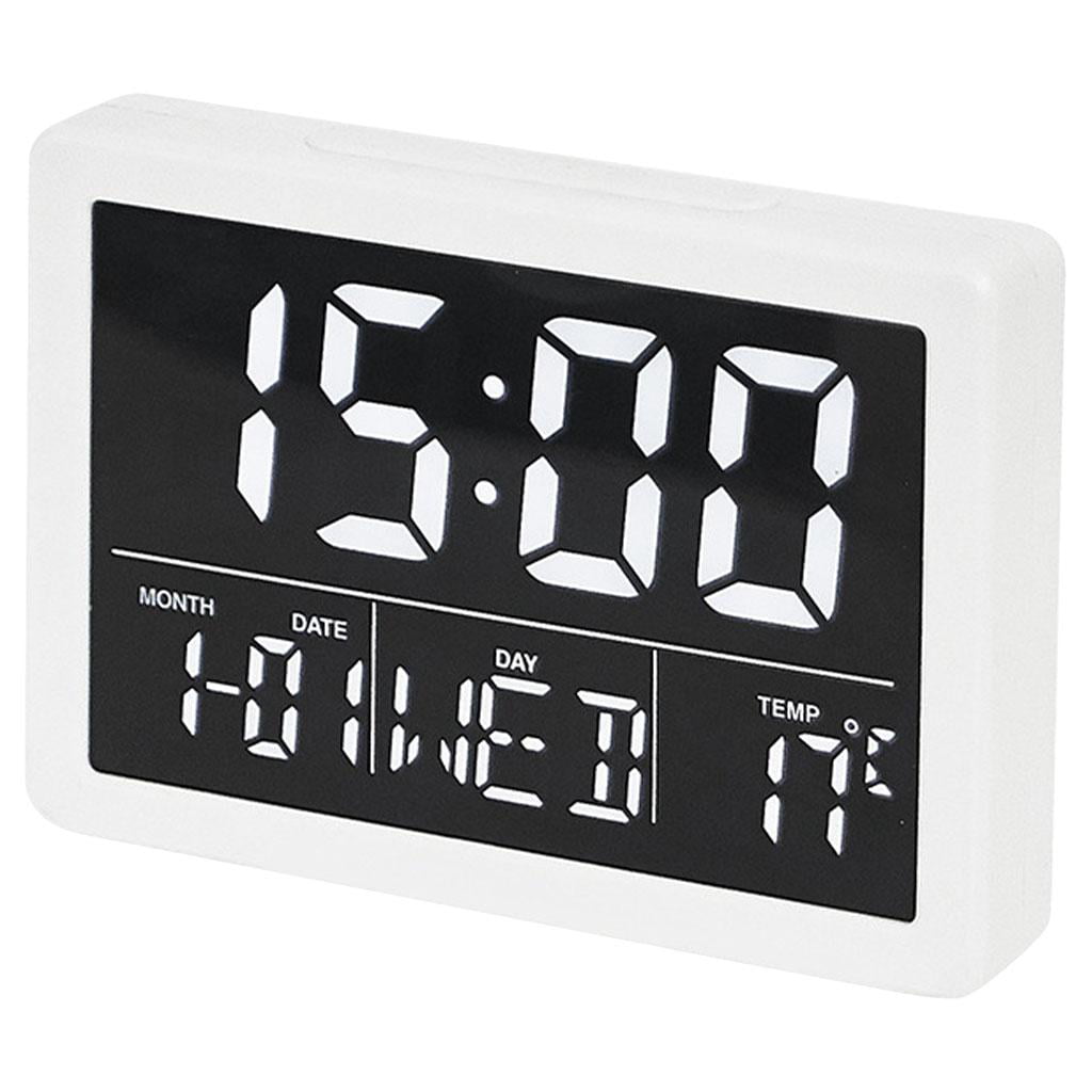 Details about   Digital Alarm Clocks Snooze Funtion 12H/24H Easy-to-Red for Kids Room Travel 