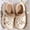 Khaki, variant on Women's DIY Pearl Chain Clogs, Summer Chunky Platform EVA Sandals with Floral Decor, Thick Bottom Cloud Slippers, Size 36-41