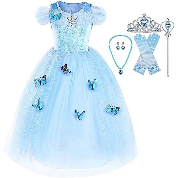 Wehilion Princess Elsa Costume for Little Girls Toddler Princess Dress