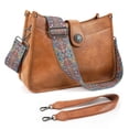 thumbnail image 1 of Bandolera APHISON Trendy de piel vegana Hobo Brown, 1 of 7