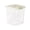 M, variant on HOARBOEG Large Capacity Dog Food Storage Container with Rolling Wheels, 30L Airtight Pet Food Dispenser for Dry Food, Clear Plastic Pet Food Bin with Lid for Kitchen Pantry and Garage Organization