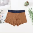thumbnail image 2 of Utoimkio Little Boys Cotton Boxer Brief Soft Solid Color Underwear, 2 of 4