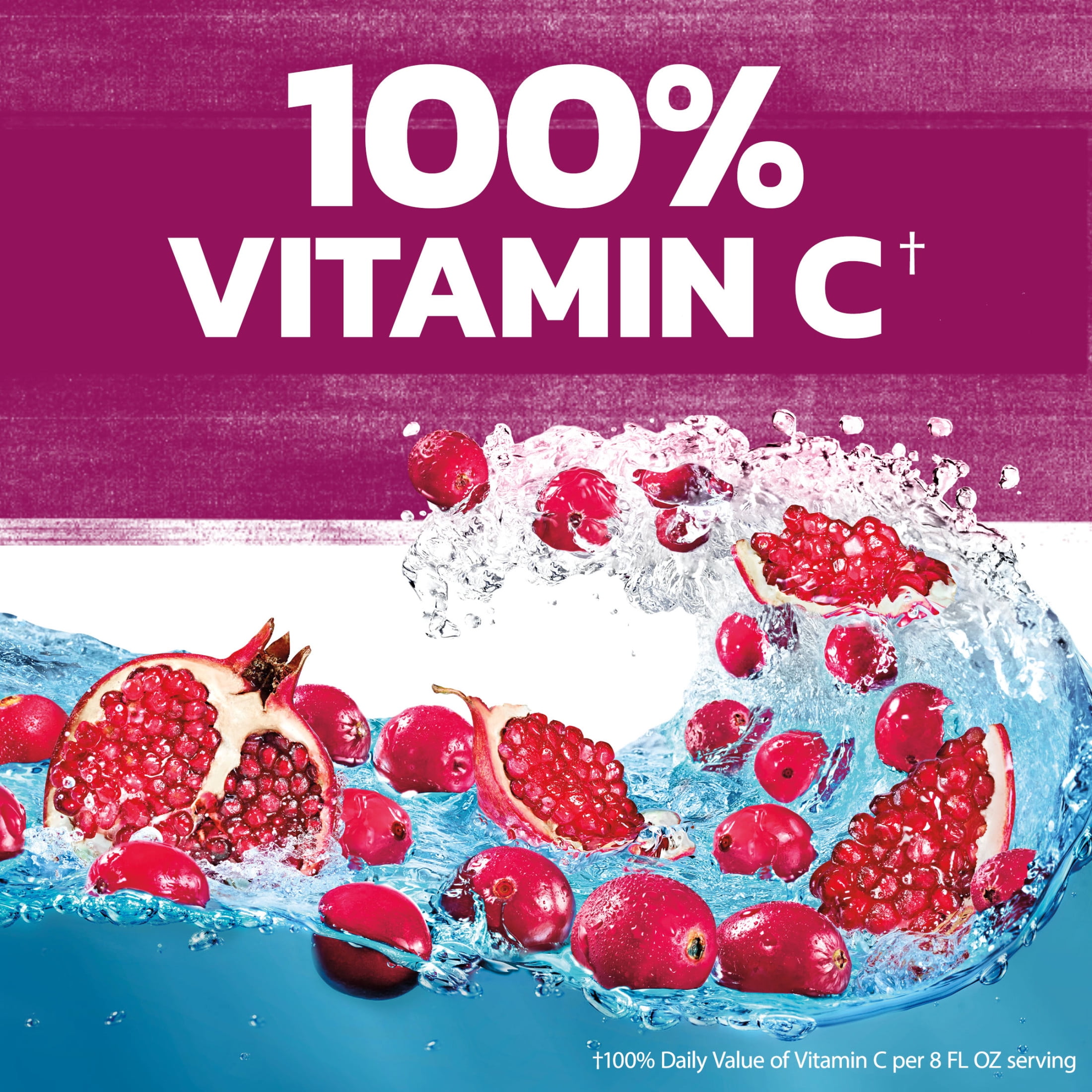 (8 pack) Ocean Spray® Cran-Pomegranate™ Cranberry Pomegranate Juice Drink, 64 fl oz Bottle