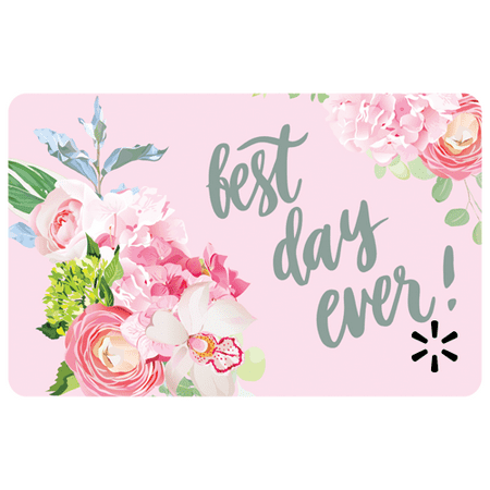 Wedding Best Day Ever Walmart eGift Card (Best Way To Earn Amazon Gift Cards)