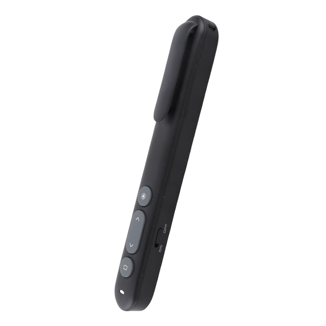 M Buder Control Inalámbrico para Presentaciones 2.4G Clicker Remoto PPT para Reuniones y Enseñanza sin Batería (16 cm / 6.3 inches)
