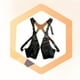 thumbnail image 4 of Kearding Bolsa de hombro resistente y duradera de PU, bolsa de arnés práctica y práctica de amplia aplicación Relojes inteligentes negro, 4 of 6