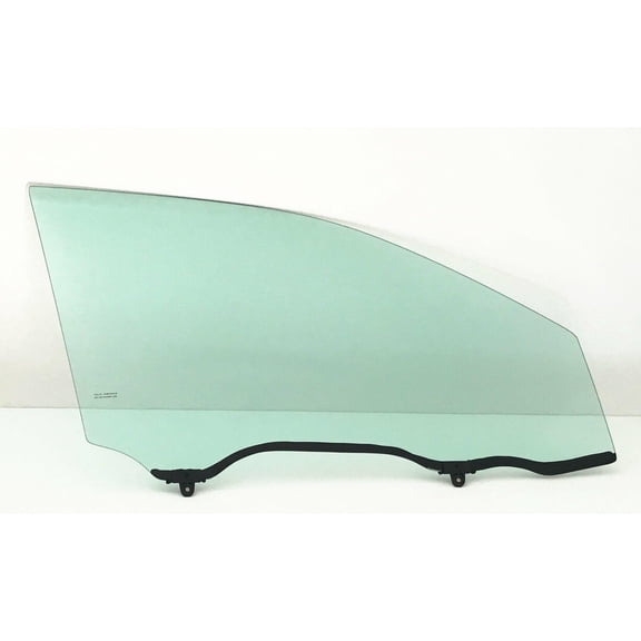 Passenger Right Side Front Door Window Door Glass Compatible with Toyota Highlander 2014-2019 Models