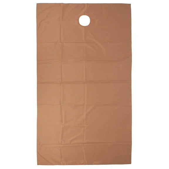 2pcs Beauty Salon Bed Sheet SPA Massage Treatment Table Cover Waterproof with Face Breath Hole 200x115cmPink and Dark Coffee