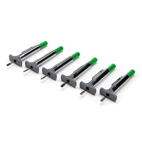 Calibre de Profundidad de Banda de Rodadura STEELMAN SAE Codificado por Colores Paquete de 6