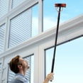 thumbnail image 3 of Miumaeov Squeegee for Window Cleaning Outdoor Window Cleaner 3 in 1 Rotatable Window Cleaning Tool Kit with Extension Pole Scrubber Brush & Spray Washer Water Fed Pole 24ft, 3 of 16