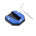 thumbnail image 2 of All-Terrain Motorcycle Kickstand Pad & Aluminum Alloy Anti-Sink Side Stand Extender | Non-Slip Support Plate for Bikers, 2 of 8