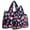 Stylish Kitties, variant on Wrapables Large & Small Foldable Tote Nylon Reusable Grocery Bags, Set of 2, Corsage