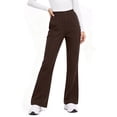thumbnail image 2 of Fantaslook Flared Pants for Women High Waisted Lightweight Pull On Pants Workout Bootcut Work Pants, 2 of 8
