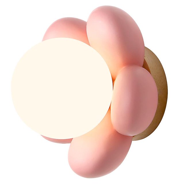 Simple pastoral style wall lamp G9 warm light Nordic creative wall lamp study bedroom bedside lamp