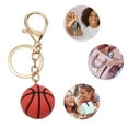 thumbnail image 3 of Unique Bargains 1 Pc Fashionable Basketball Handbag Charm Decorative Keychain Red Gold Tone, 3 of 5