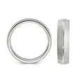 thumbnail image 4 of Bague Anneau pour Homme en Titane Poli et Texturé (6 mm), 4 of 4