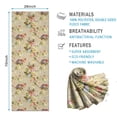 thumbnail image 2 of Pioneer Flower Floral Print Pattern Hot Yoga Mat Towel Non Slip for Hot Yoga - Quick-Drying Yoga Mat Cover with 4 Corner Pockets with Travel Bag - Hot Yoga Towel Non Slip 70"x26", 2 of 6