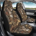 thumbnail image 4 of XYZCANDO Stag Camo Car Seat Covers for Man Protector Car Front Seat Covers Waterproof Soft, for Truck Auto Van, 4 of 10