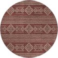 thumbnail image 2 of Addison Rugs Dream Shag Premium Machine Washable Transitional Tribal, Diamond Canyon Round Rug, 8' x 8', 2 of 8