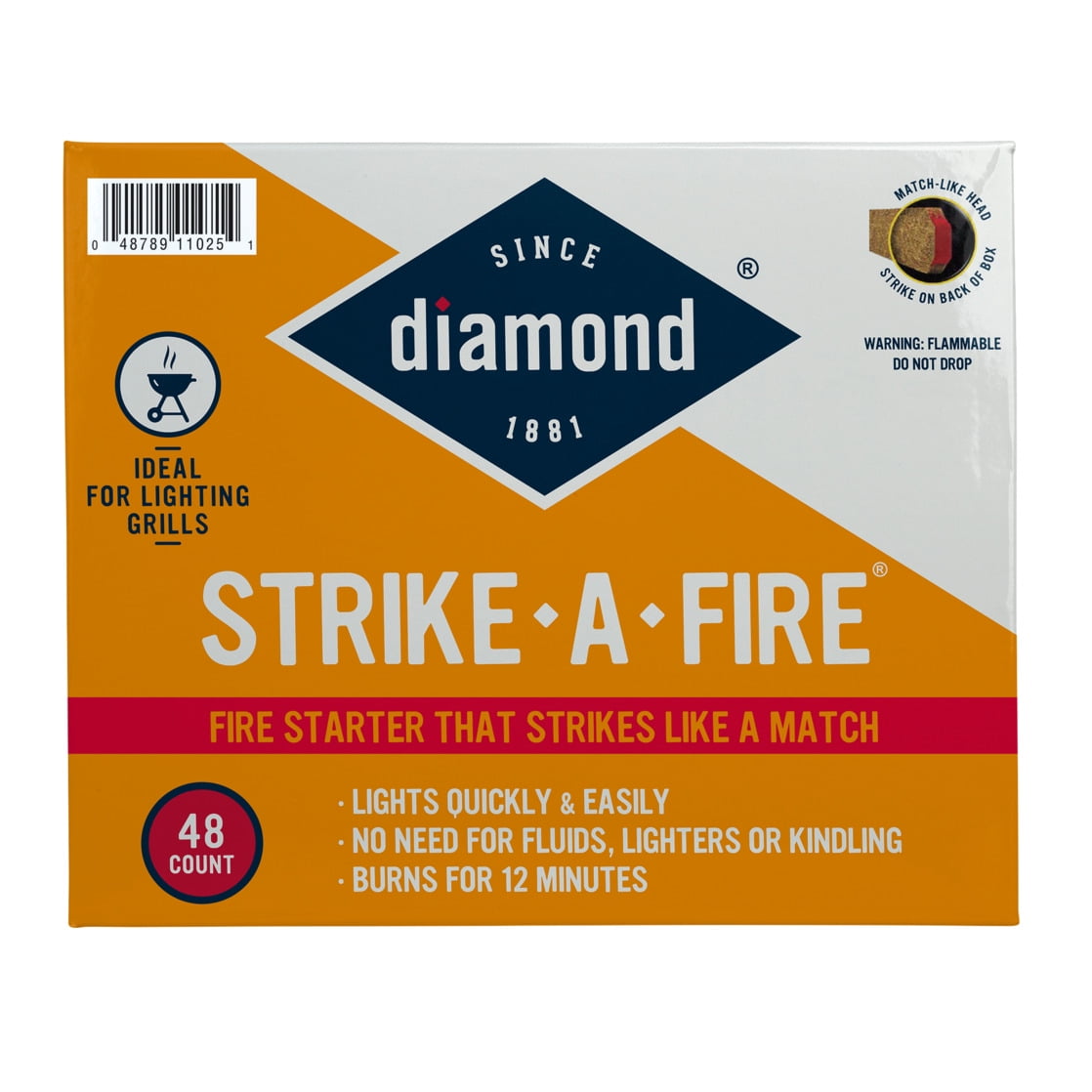 Diamondï¿½ Strike-A-Fireï¿½ Fire Starters 48 ct Box, 2 Pack