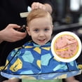 thumbnail image 4 of Capa de corte de pelo para niños Capa de corte de pelo plegable adecuada para cortes de pelo de estilistas en casa o en el salón, 4 of 5