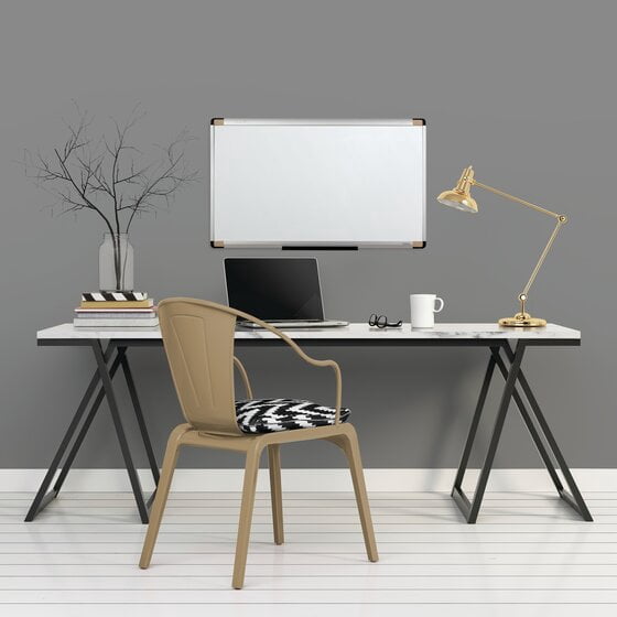 Quartet Qt48101 Euro Whiteboard, 760X460Mm