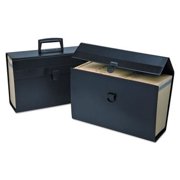 Pendaflex 01156 Portafile Letter/Legal Expanding Organizer, 19 Pockets, Letter, Black