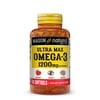 Mason Natural Ultra Max Omega 3 1200 mg, Supports Eyes, Brain, and Heart Health, 60 Softgels